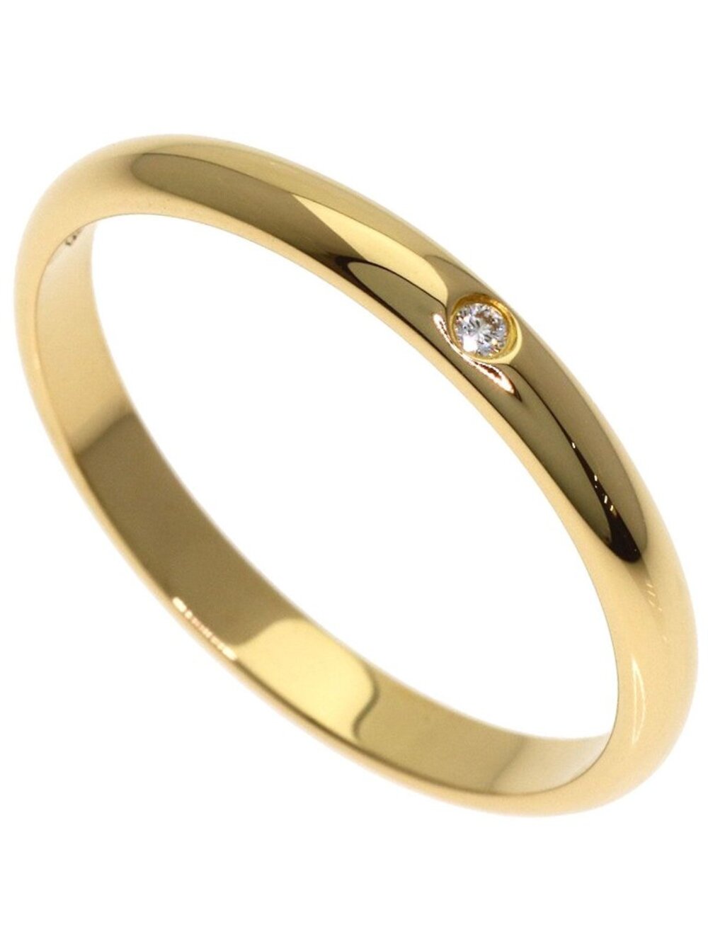 Cartier Wedding Diamond 57 Ring 18K Yellow Gold